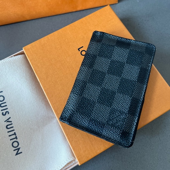 Louis Vuitton Damier Graphite pocket organizer. Used - Picture 5 of 9